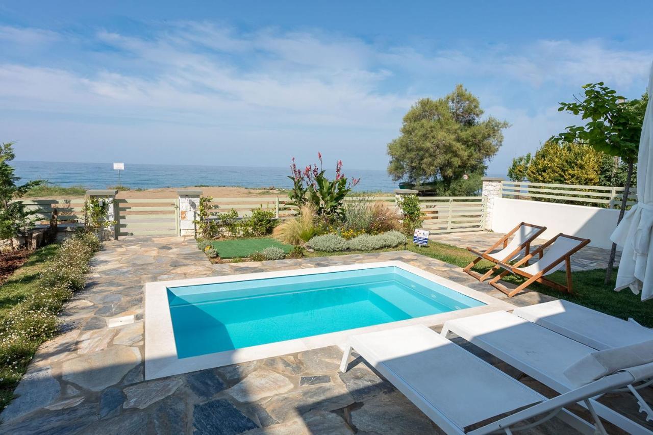 Sea And Sun Luxury Pools' Villas 코레프토 외부 사진