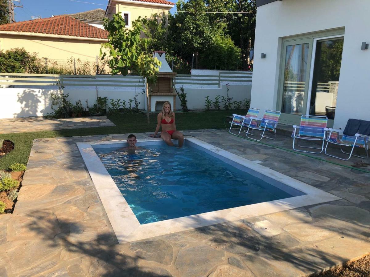 Sea And Sun Luxury Pools' Villas 코레프토 외부 사진